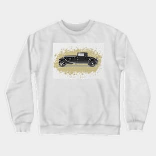 Retro Car Illustration Crewneck Sweatshirt